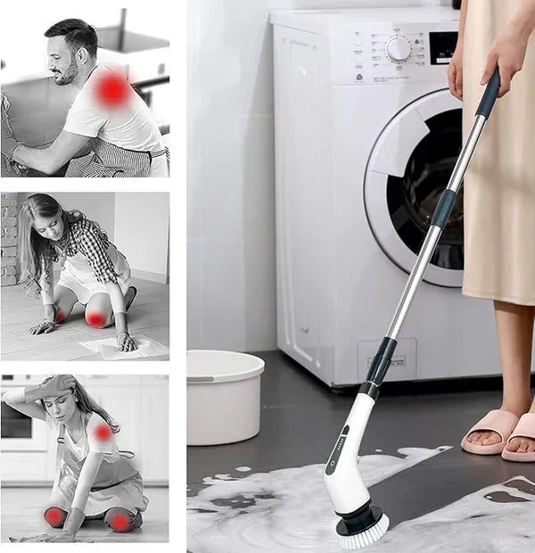 9 in 1 Electric Cleaning Brush – فرشاة تنظيف كهربائية 9 في 1