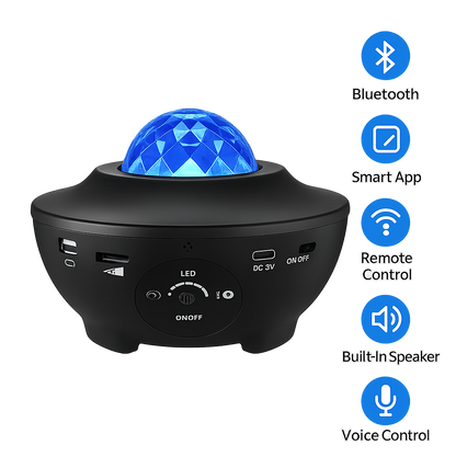 Galaxy Ocean Light Projector – بروجكتر ضوء المجرة والمحيط