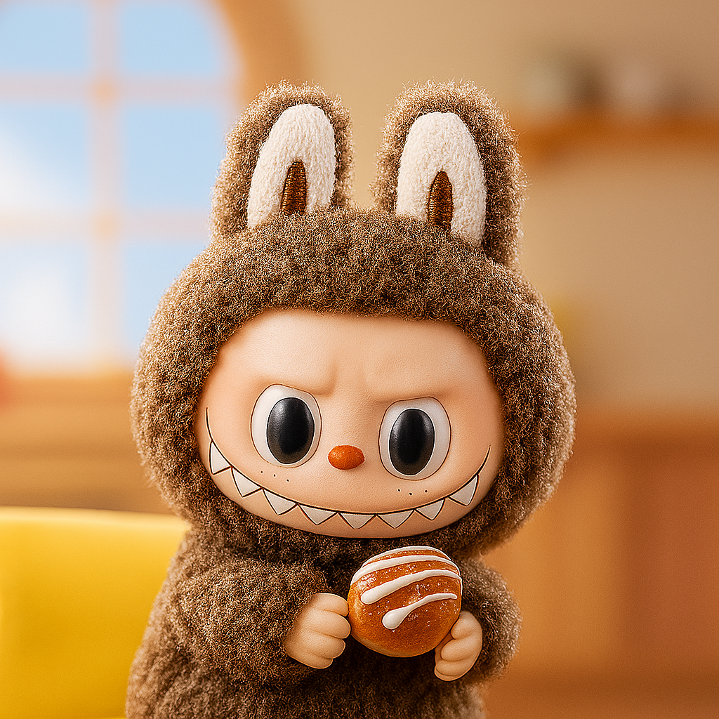 Tabubu Cartoon Keychain | ميدالية لابوبو