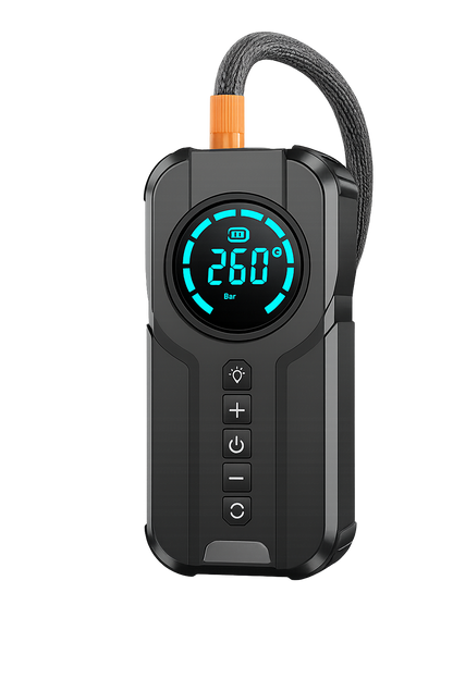 Jump Starter With Air Pump هيكساليفينغ™ جهاز تشغيل البطارية مع منفاخ هواء